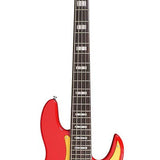 Sire Basses - V5.24 A5/DRD - alder 24 fret 5-string passive bass guitar dakota red – Dakota Red