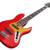 Sire Basses - V5.24 A5/drd - Alder 24 Fret 5-String Passive Bass Guitar – Dakota Red