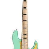 Sire Basses - V5.24 A5/MLG - alder 24 fret 5-string passive bass guitar tobacco mild green – Mild Green