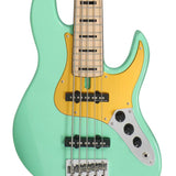 Sire Basses - V5.24 A5/mlg - Alder 24 Fret 5-String Passive Bass Guitar Tobacco – Mild Green