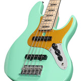 Sire Basses - V5.24 A5/mlg - Alder 24 Fret 5-String Passive Bass Guitar Tobacco – Mild Green