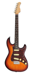 electric guitar S-style tobacco sunburst