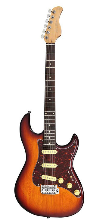 electric guitar S-style tobacco sunburst