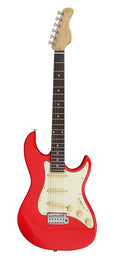 electric guitar S-style dakota red