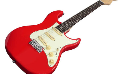 electric guitar S-style dakota red