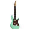 electric guitar S-style mild green