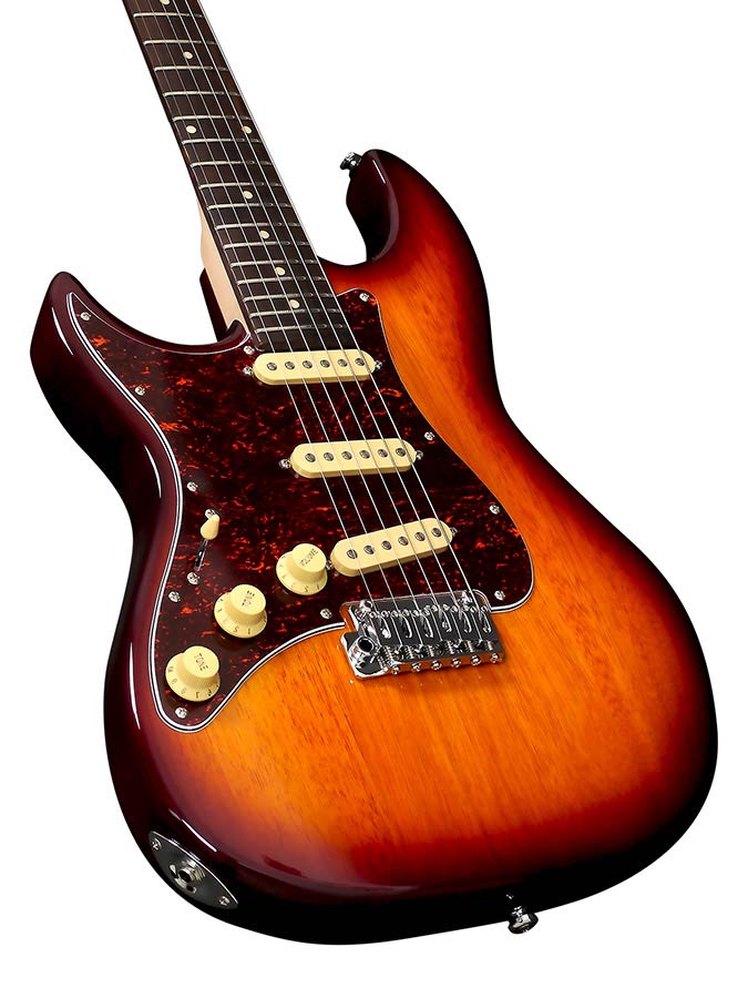 Sire Guitars - S3l Sss/ts - Lefty Electric Guitar S-Style – Tobacco Sunburst