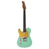 lefty electric guitar T-style mild green