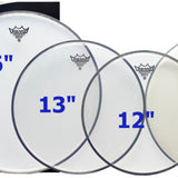 Remo - PP-0250-BE - ProPack (12", 13", 16" Emperor Clear + FREE 14" BA-0114-00)