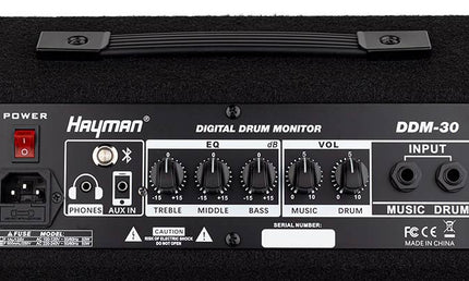 digital drum monitor with bluetooth, 30W