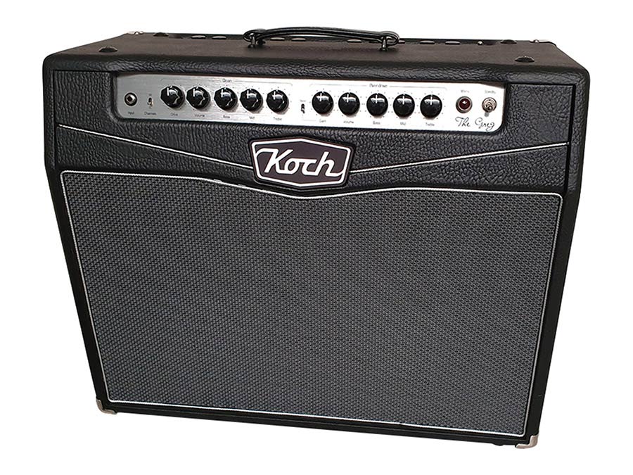 guitar amplifier "The Greg", 50W combo 2x10" Jensen, Basic Black, with FS