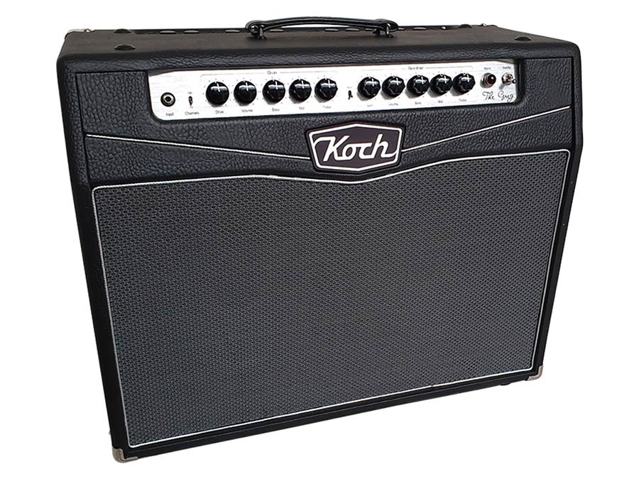 guitar amplifier "The Greg", 50W combo 2x10" Jensen, Basic Black, with FS