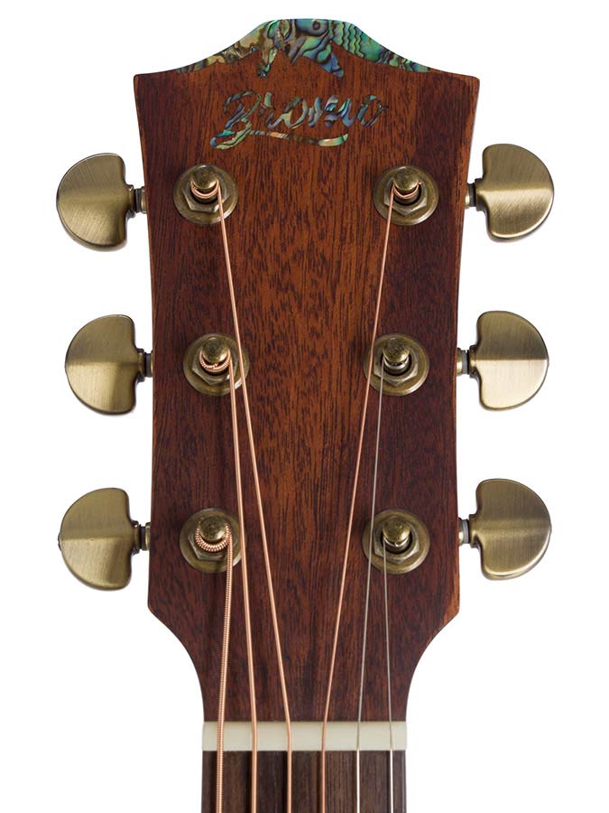 Bromo - 55156 - Dreadnought Guitar All Solid Tonewoods