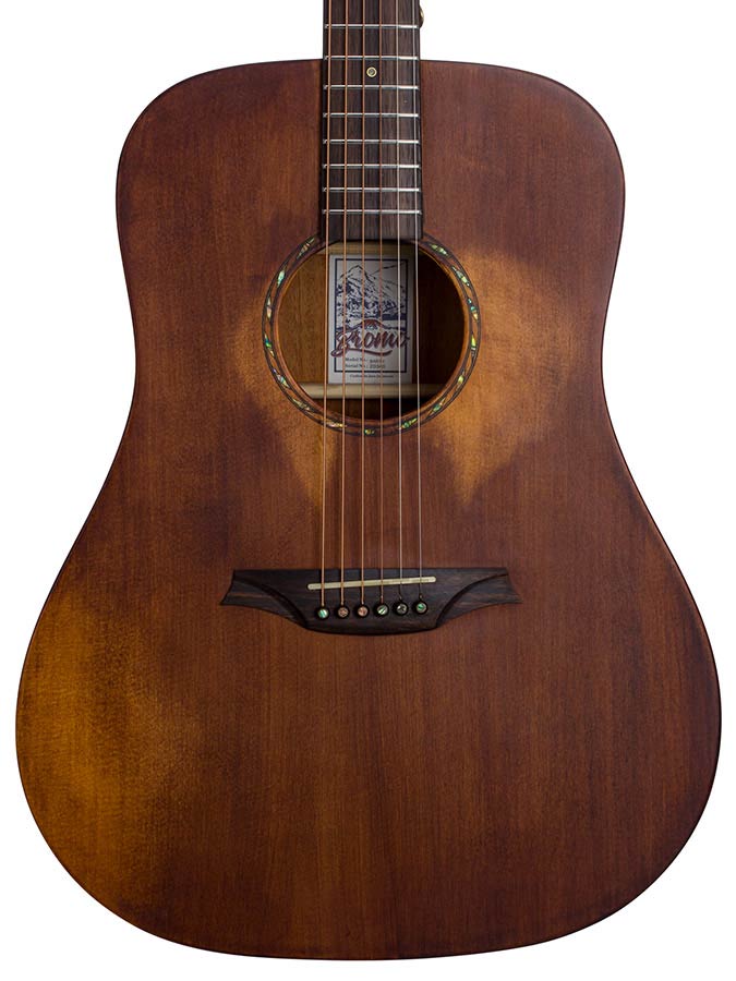 Bromo - 55156 - Dreadnought Guitar All Solid Tonewoods