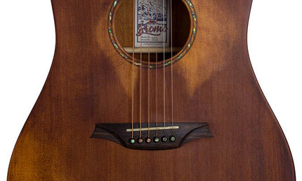Bromo - 55156 - Dreadnought Guitar All Solid Tonewoods