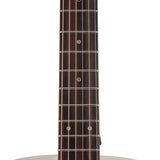dreadnought guitar all solid mahogany, amara ebony fb, natural aged, with heavy duty bag