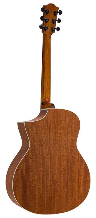 Hillside auditorium guitar, spruce top, mahogany back & sides, amara ebony fb, natural