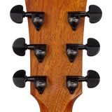Hillside auditorium guitar, spruce top, mahogany back & sides, amara ebony fb, natural