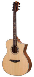 Hillside auditorium guitar, spruce top, mahogany back & sides, amara ebony fb, natural