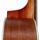 Hillside auditorium guitar, spruce top, mahogany back & sides, amara ebony fb, natural