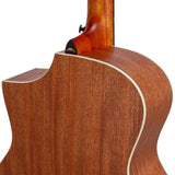 Hillside auditorium guitar, spruce top, mahogany back & sides, amara ebony fb, natural