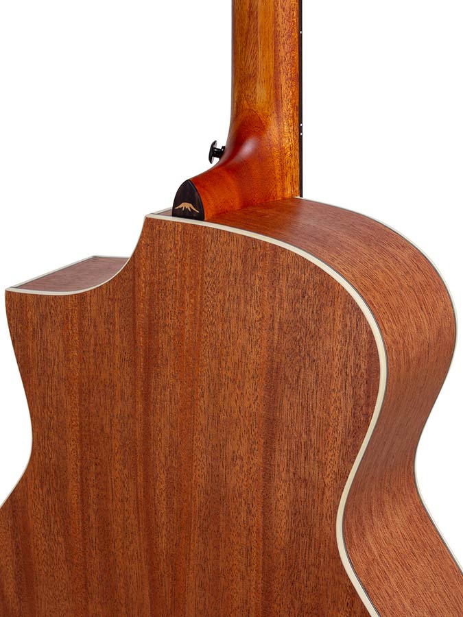 Hillside auditorium guitar, spruce top, mahogany back & sides, amara ebony fb, natural