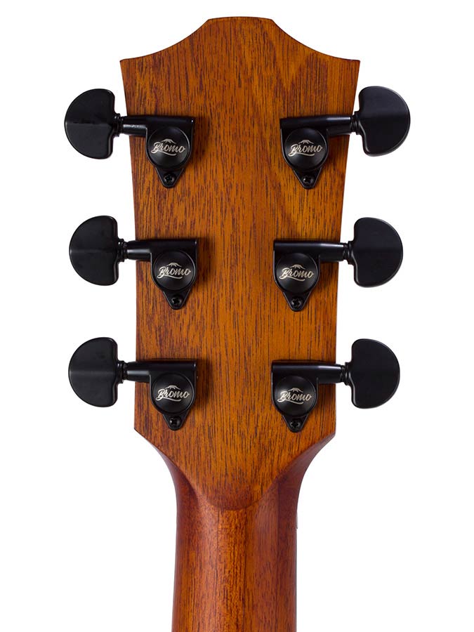 Hillside auditorium guitar, spruce top, mahogany back & sides, amara ebony fb, cutaway +EQ, natural