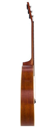 Hillside auditorium guitar with solid spruce top, mahogany b&s, cutaway, amara ebony fb, natural