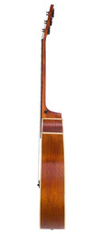Hillside auditorium guitar with solid spruce top, mahogany b&s, cutaway, amara ebony fb, natural