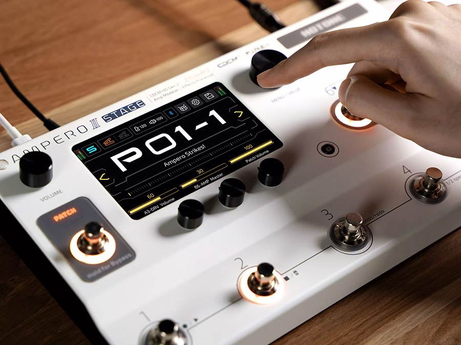 HoTone - MP-380 - Amp Modeler and Effects Processor AMPERO II STAGE