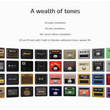 HoTone - AP-30BK - Bluetooth Digital Modeling Amplifier PULZE, Touch Screen, 2x 3 – 30W, Black