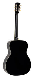 Richwood - Hsa-55-Bk - Auditorium Guitar With Solid Spruce Top – Top, Black