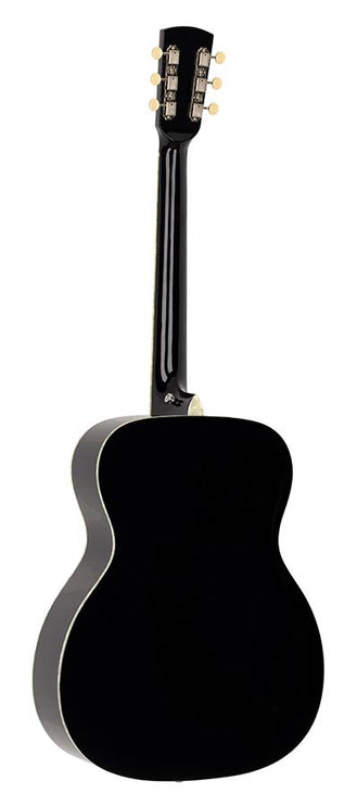 Richwood - Hsa-55-Bk - Auditorium Guitar With Solid Spruce Top – Top, Black
