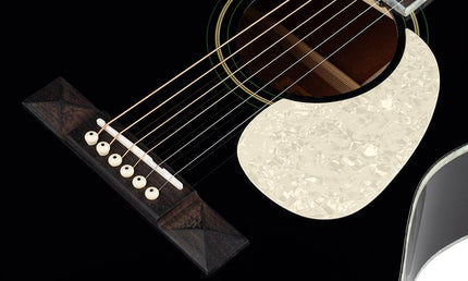 Richwood - Hsa-55-Bk - Auditorium Guitar With Solid Spruce Top – Top, Black