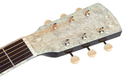 Richwood - Hsa-55-Bk - Auditorium Guitar With Solid Spruce Top – Top, Black