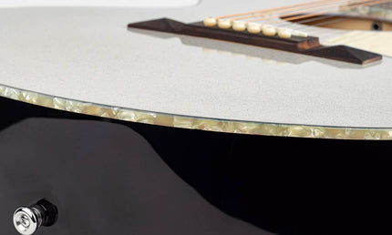 Richwood - Hsj-55-Gs - Jumbo Guitar With Solid Spruce Top – Top, Silver