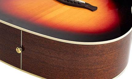 Richwood - Hsds-42-Sb - Dreadnought Guitar With Solid Spruce Top – Top, Sunburst