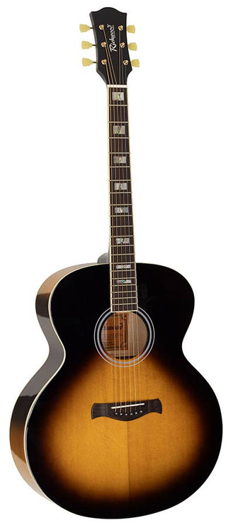 Richwood - HSJS-42-VS - jumbo guitar with solid spruce top – Vintage Sunburst