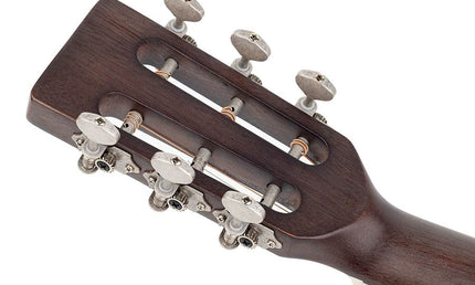 Richwood - Hsp-35-Mbk - Parlor Guitar With Solid Cedar Top – Trans Black
