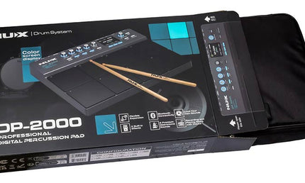 digital drum and percussion pad, 8 dynamic pads, USB expandable sound library