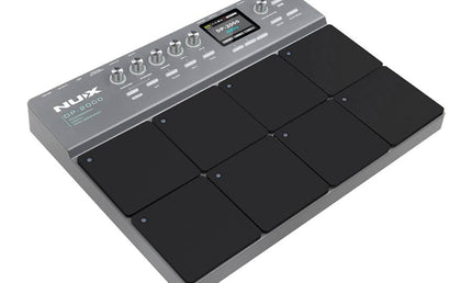 digital drum and percussion pad, 8 dynamic pads, USB expandable sound library