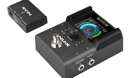 2.4 GHz professional wireless system for instruments, pedal (rx) and beltpack (tx)