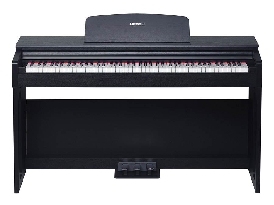 digital compact piano, 88 keys graded hammer action (GAS-II), 2 x 25 watt - black satin