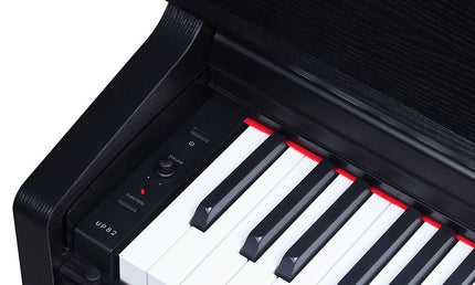 digital compact piano, 88 keys graded hammer action (GAS-II), 2 x 25 watt - black satin