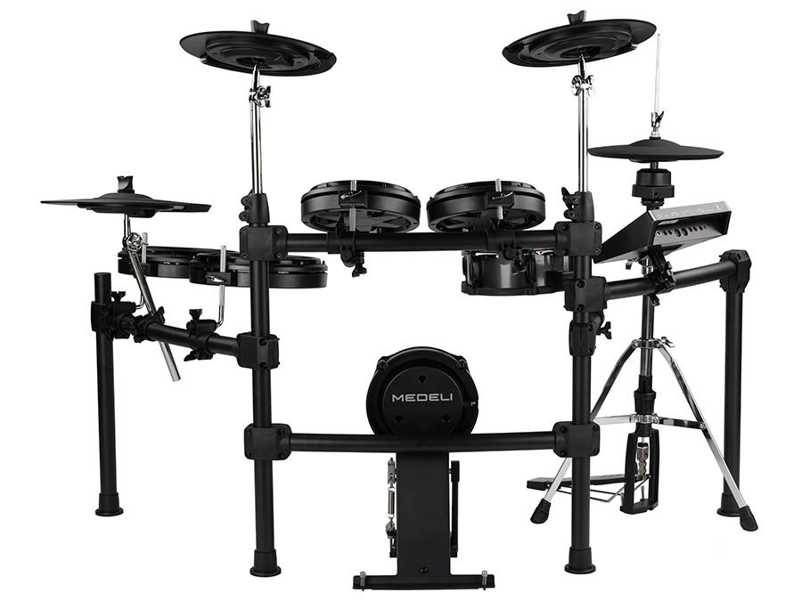 digital drum kit, all mesh head, XL setup