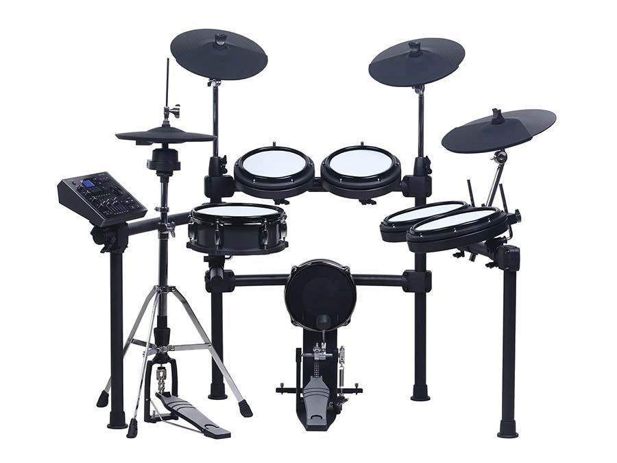 digital drum kit, all mesh head, XL setup