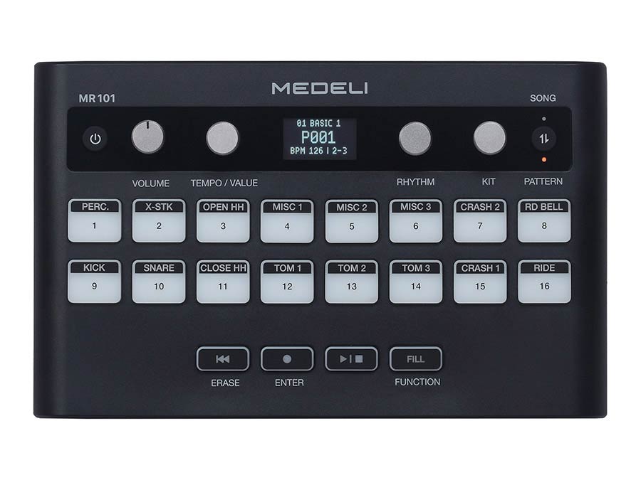 Medeli - MR101 - rhythm machine – Battery Powered