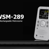 Cherub - WSM-289 - Rechargeable Metronome with Four Voices Countdown Timer and Tap Tempo