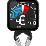 Cherub - WMT-665V - rechargeable chromatic clip tuner violin - viola - cello - D