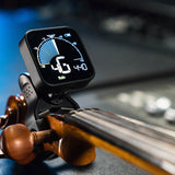 Cherub - WMT-665V - Rechargeable Chromatic Clip Tuner Violin - Viola - Cello - Double Bass